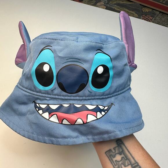Disney Stitch 3D Character Bucket Hat - Picture 1 of 3